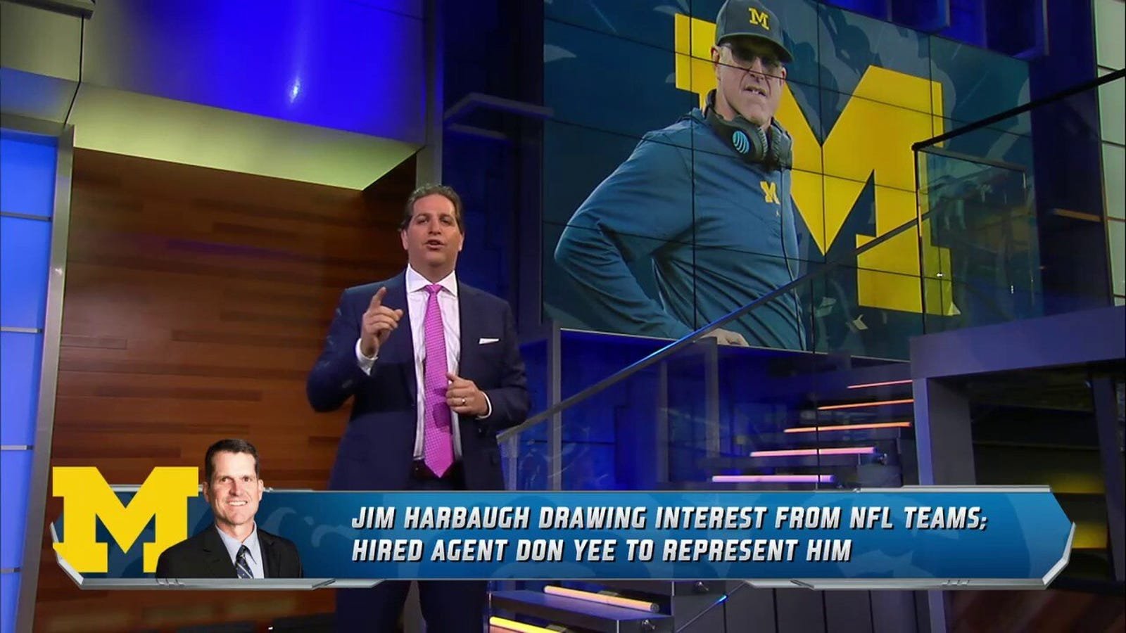 Is Michigan's Jim Harbaugh coming back to the NFL?