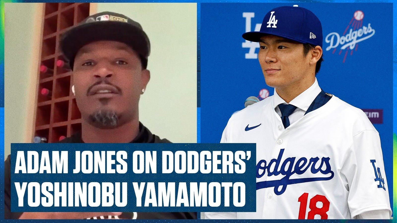 Adam Jones breaks down new Dodgers pitcher Yoshinobu Yamamoto