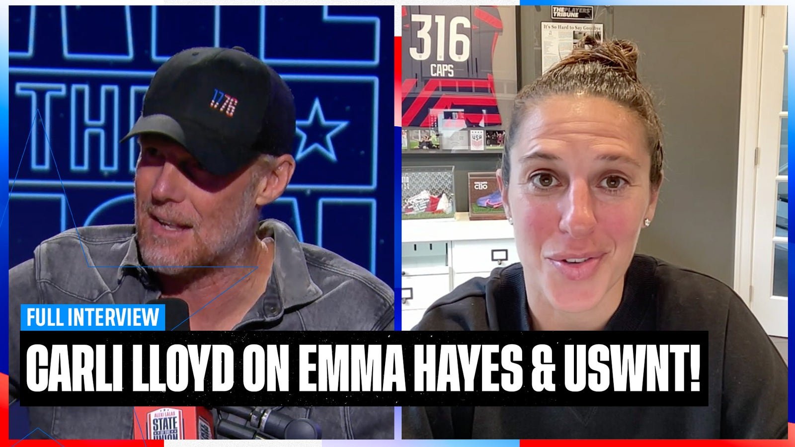 Carli Lloyd on Emma Hayes, Lindsey Horan, Olympics Roster & more