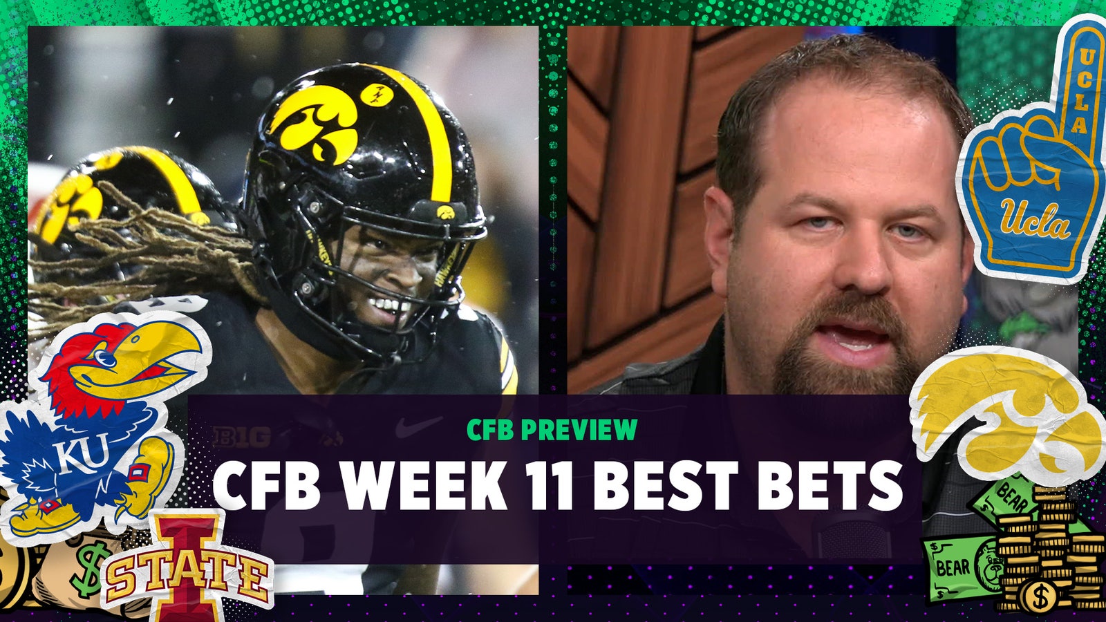 Kansas vs. Iowa State, USC vs. Iowa: CFB Week 11 Best Bets